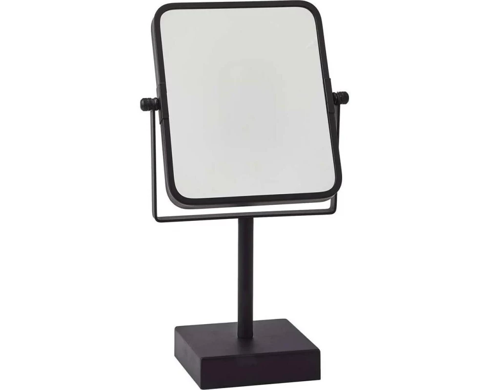 Aquanova Kosmetikspiegel Dax Schwarz matt