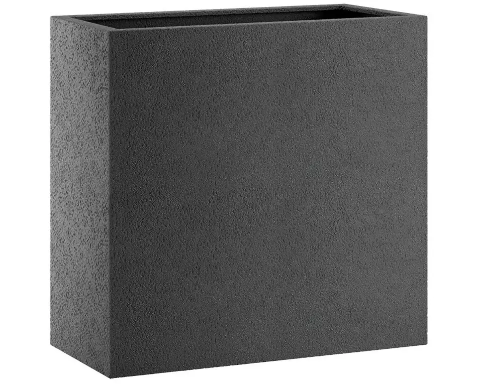 Esteras Blumentopf Bronley, 65 cm, Schwarz