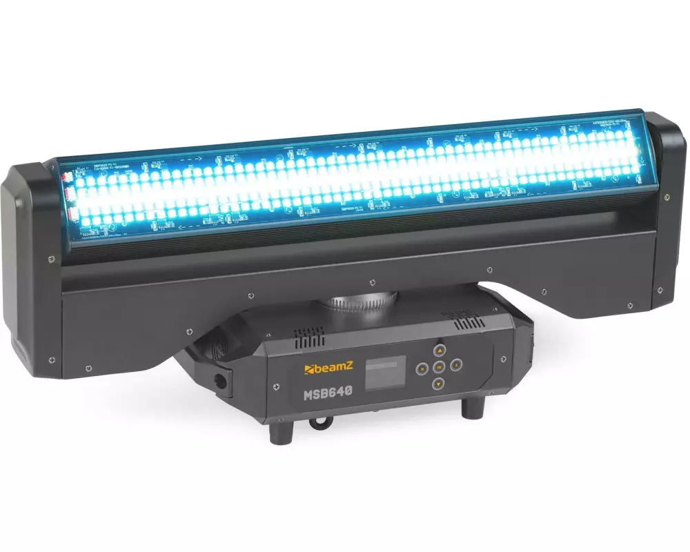 BeamZ MSB640 Doppelseitige Moving LED Bar RGBW Wash und Strobe