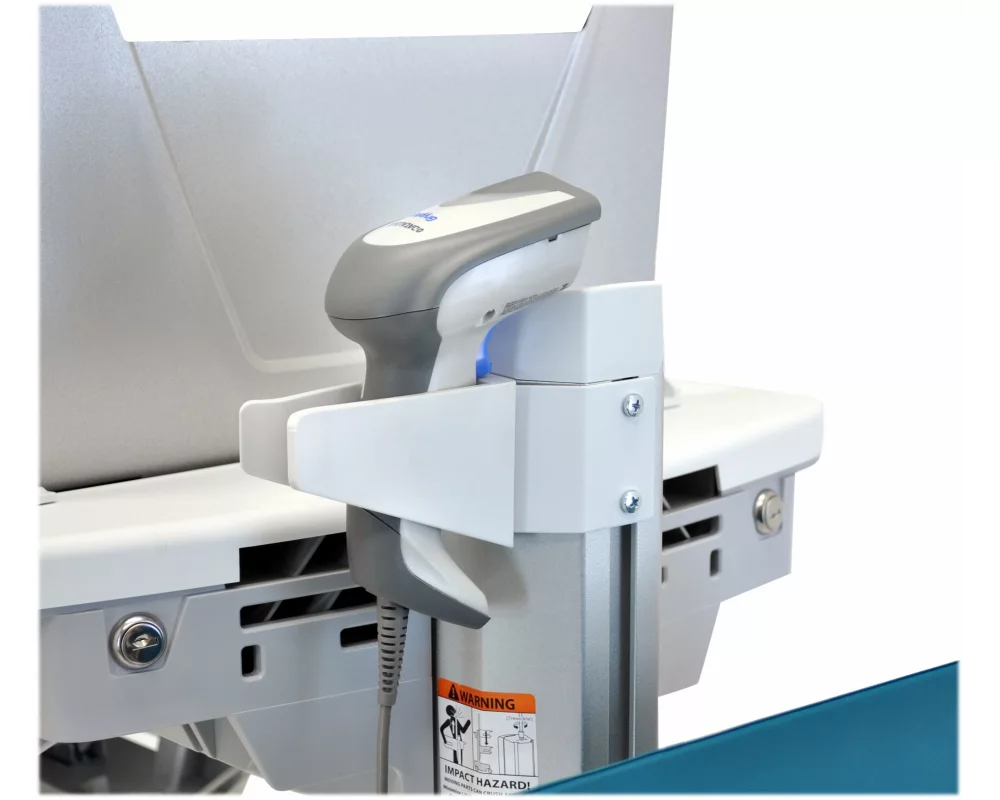 ERGOTRON cart with LCD-Pivot, StyleView, SLA powered 4 drawer, 24 inch, adjustable 68,6cm