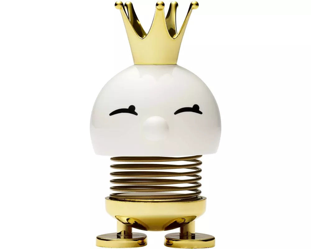 Hoptimist Aufsteller Bimble Prinzessin S 8.9 cm, Gold/Weiss