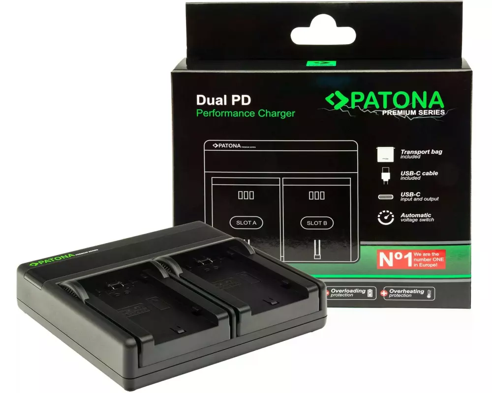 Patona Ladegerät Canon NB12L NB13L