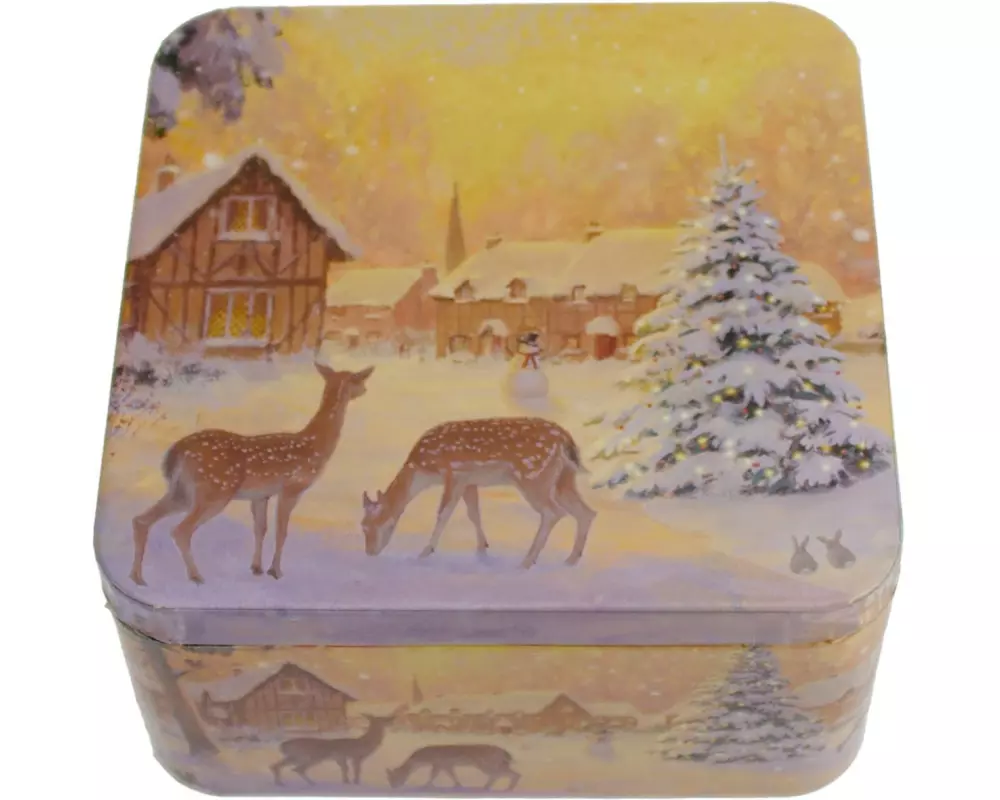 Gawol Guetzli-Dose Winter Nostalgia 150 x 150 x 75 mm