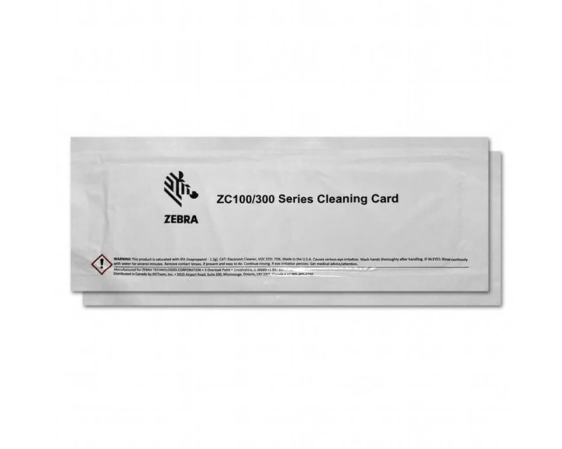 Zebra Technologies Reinigungsmaterial ZC100/300/350 Cleaning Cards