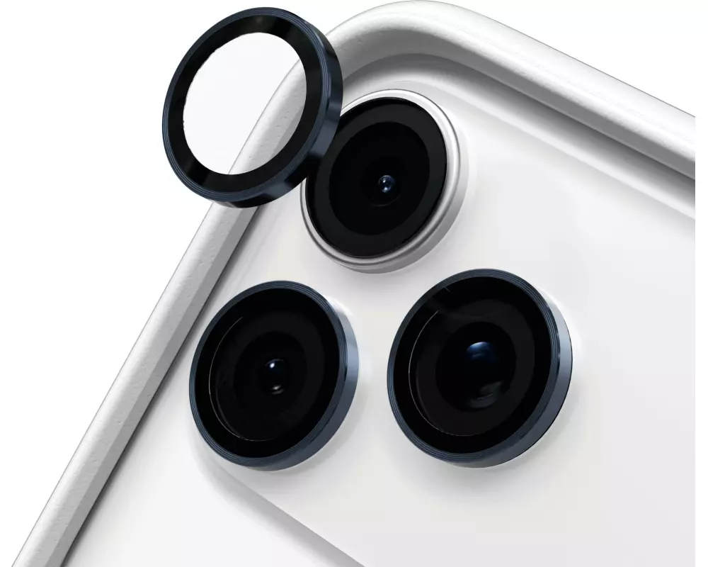 Rhinoshield Kameraschutz für IPhone 17 Pro Max / 17 Pro Blau