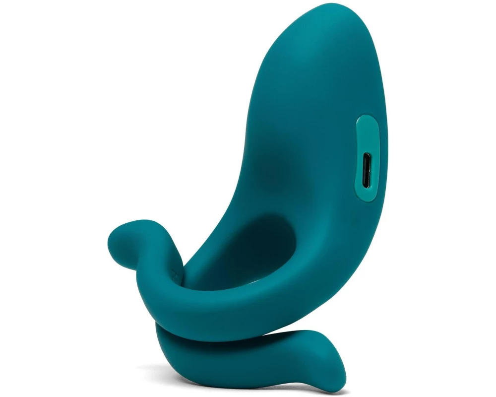 Dame Hug Cock Ring Fir Grün