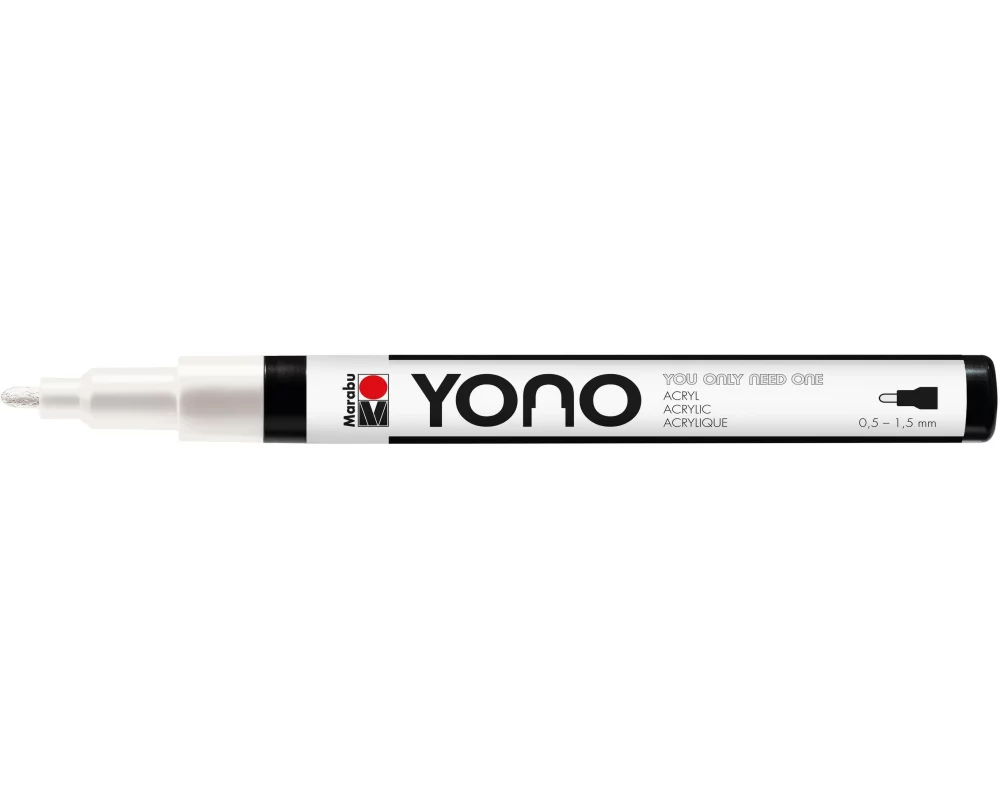 Marabu Acrylmarker YONO 0.5 - 1.5 mm Weiss