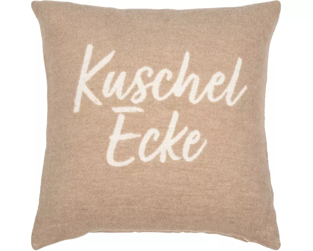 pad Kissenbezug Kuschelecke 45 x 45 cm, Taupe