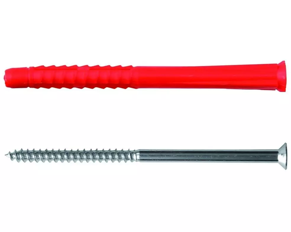 Tox-Dübel Allzweck-Langdübel Constructor 8x100 mm + Schraube 6 Stück