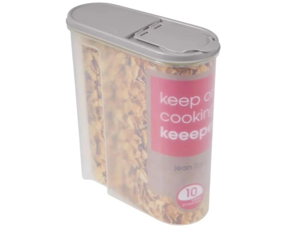 keeeper Jean 2.6 l, Transparent/Grau