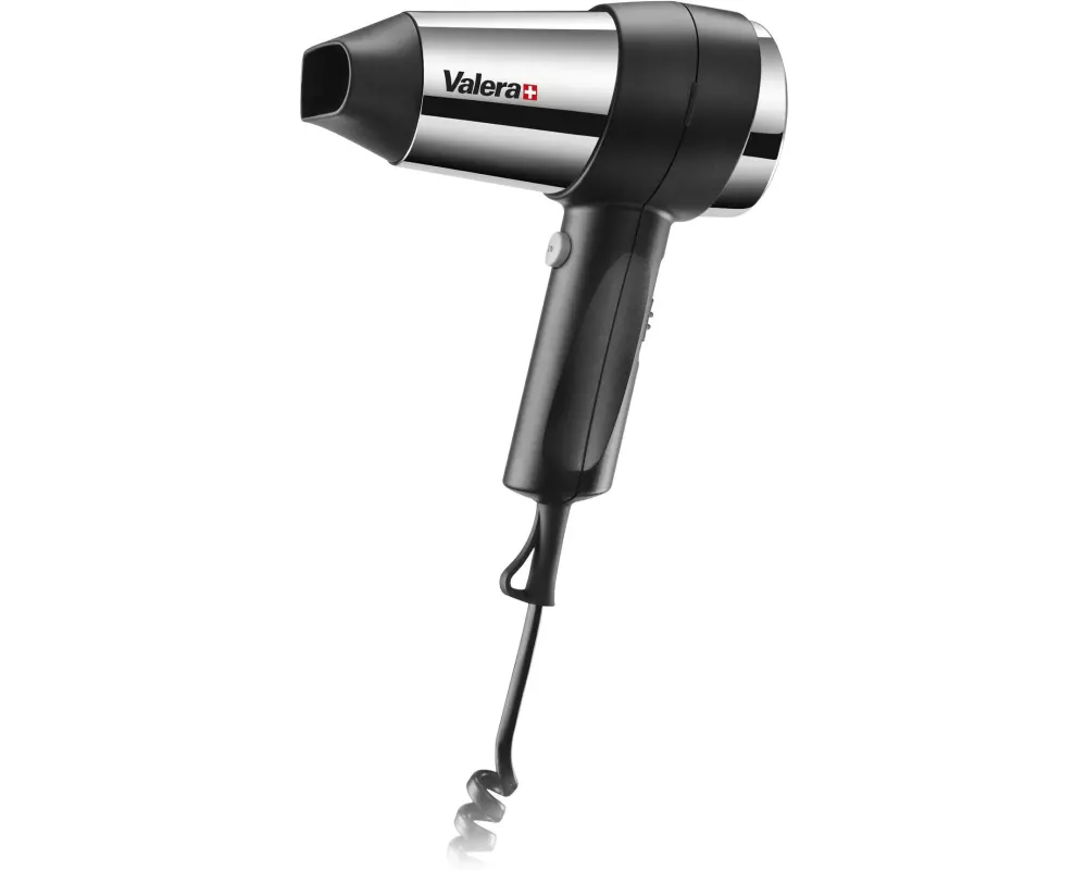 Valera Haartrockner Action 1800 Push Schwarz/Silber