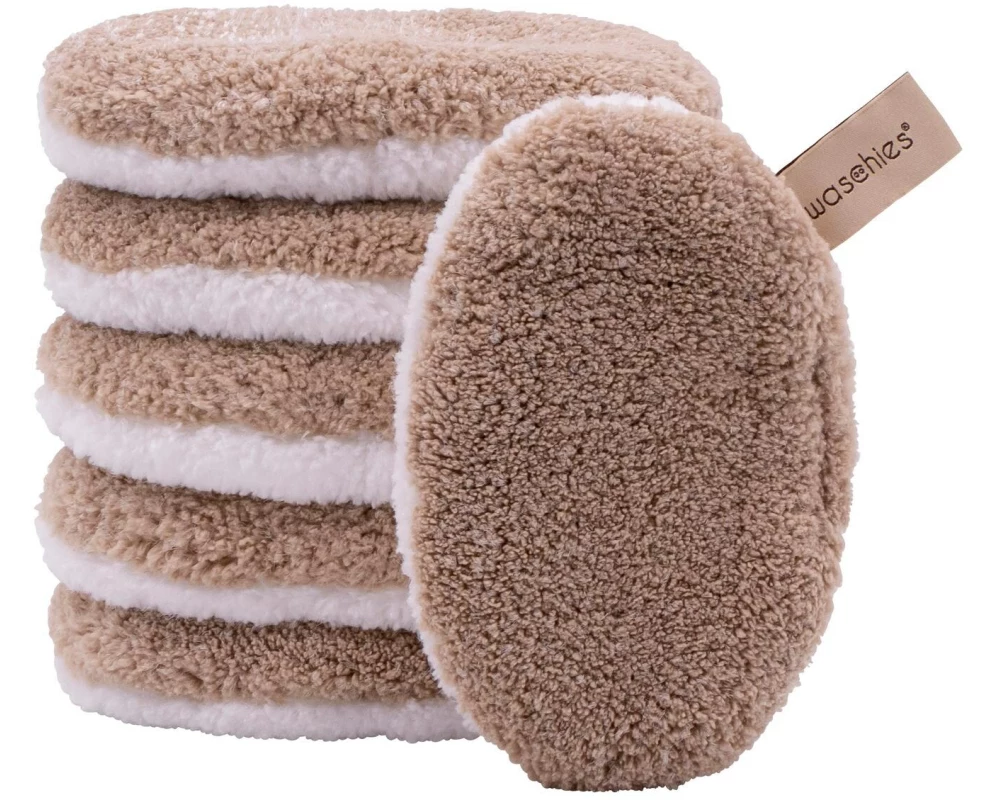 Waschies Abschminkpads Beige 6er Set