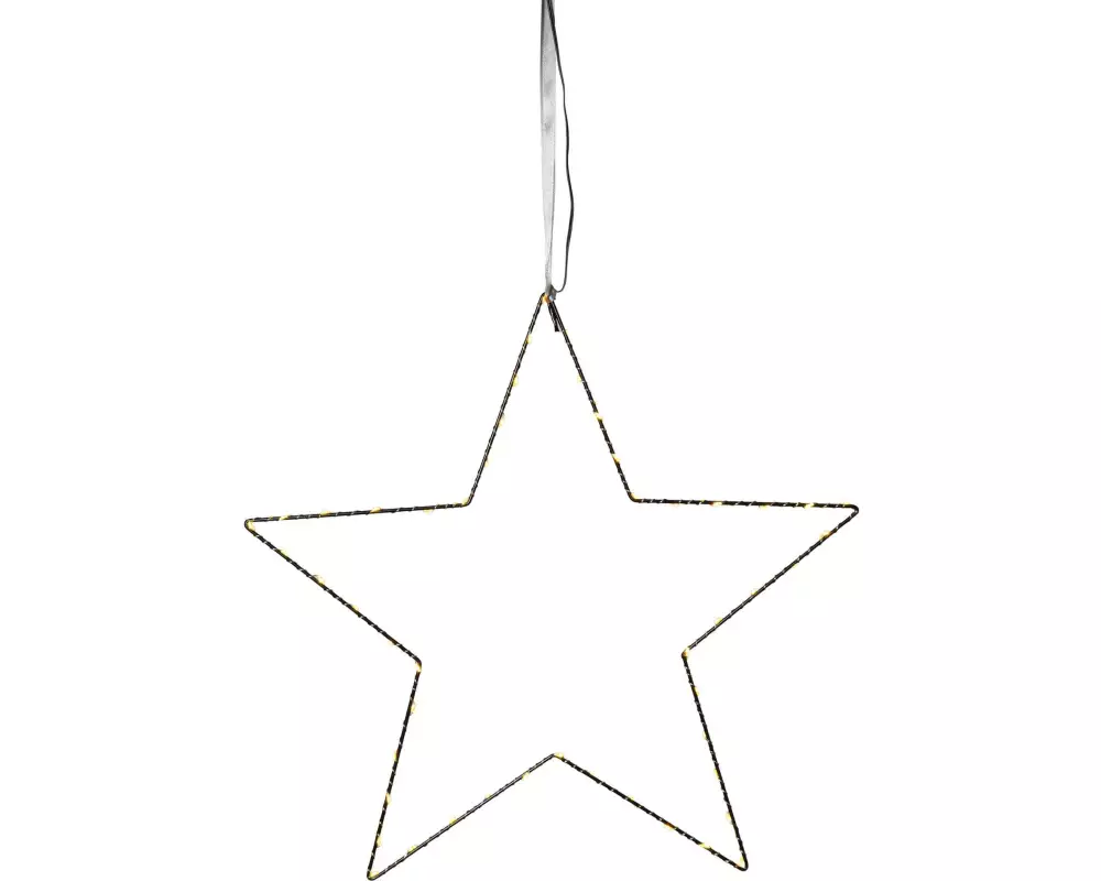 Star Trading Fensterhänger Mira, 50 LED, Ø 45 cm