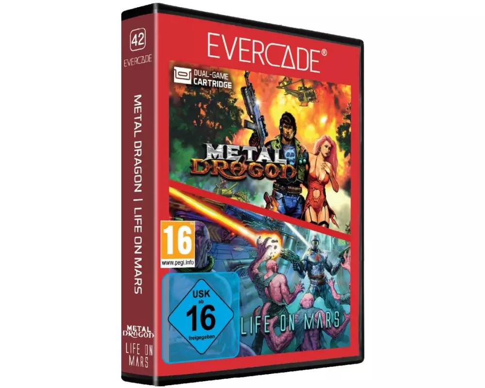 Blaze Evercade Metal Dragon/Life on Mars (Box)