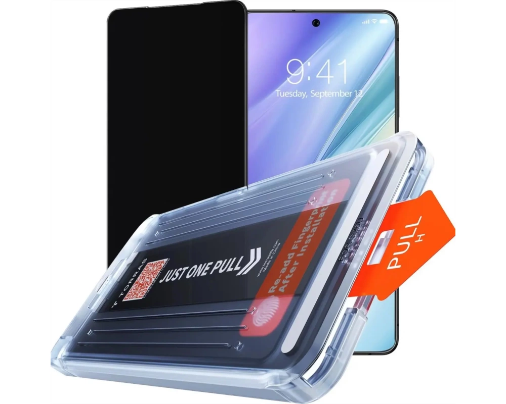 Torras Install Master Displayschutz, privacy, Galaxy S26 Ultra,