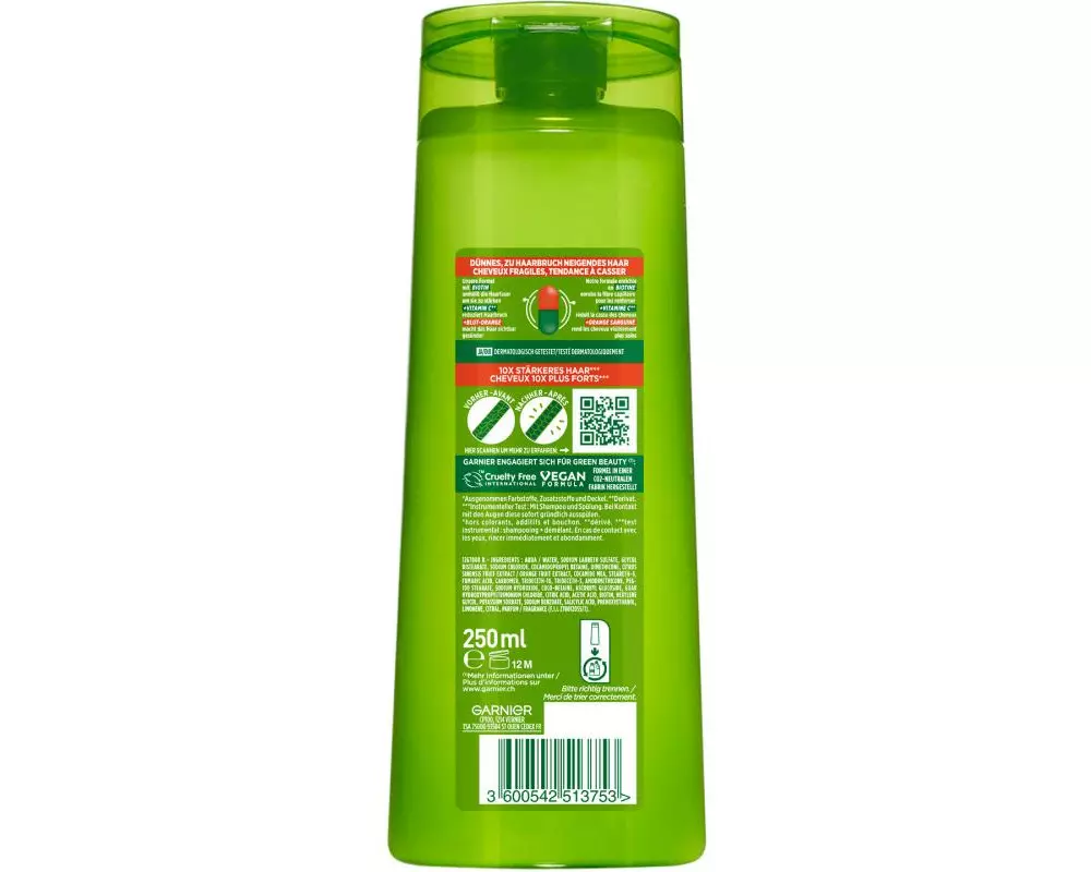 Garnier Shampoo Vitamin C and Strenght 250 ml1 Stück