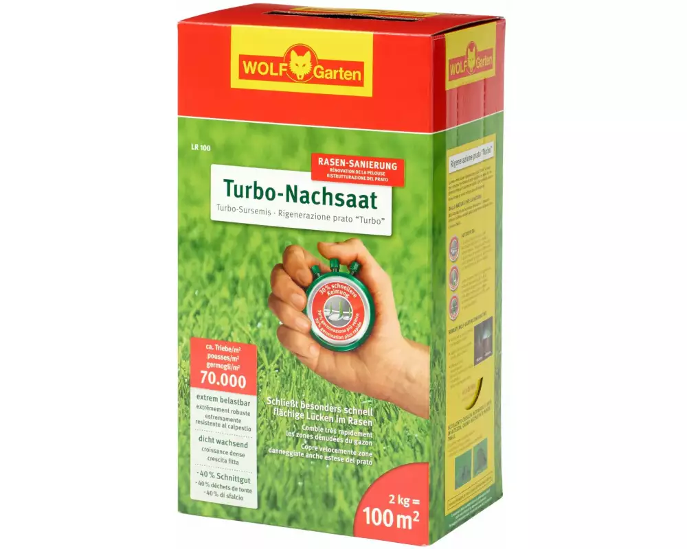 Wolf-Garten "Turbo"-Nachsaat LR 100 100m²