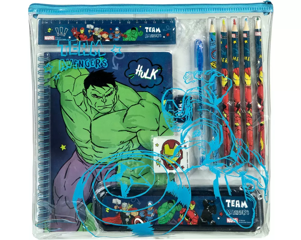 Undercover Schreibset Avengers 9-teilig