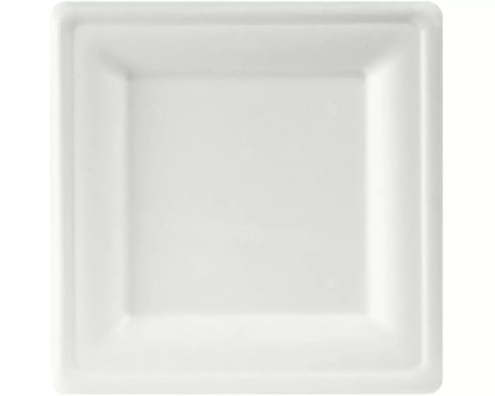 Duni Einwegteller 20 x 20 cm 50 Stück, Weiss