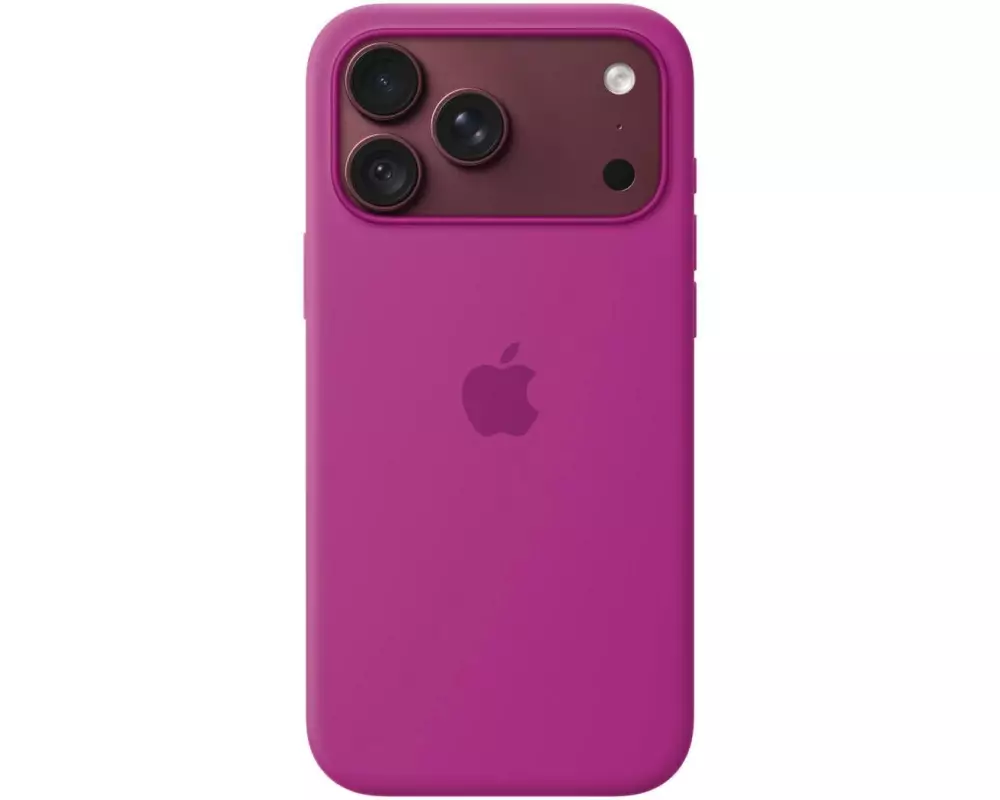iPhone 18 Pro Max Silicone Case with MagSafe - Magenta