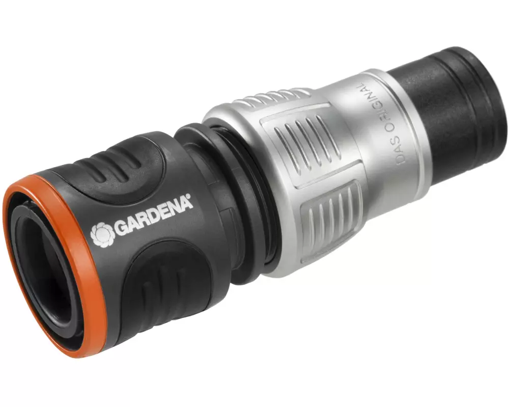 GARDENA Schlauchkupplung 13 mm (1/2") - 15 mm (5/8") Wasserstop