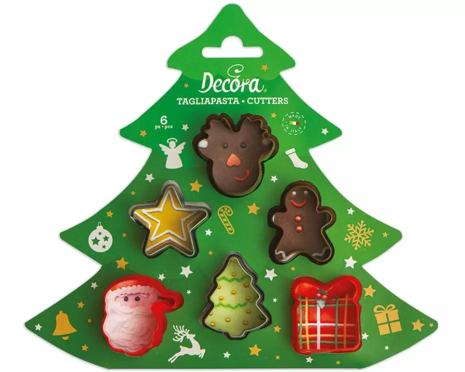 Decora Guetzli-Ausstecher Mini-Set 6 Stück