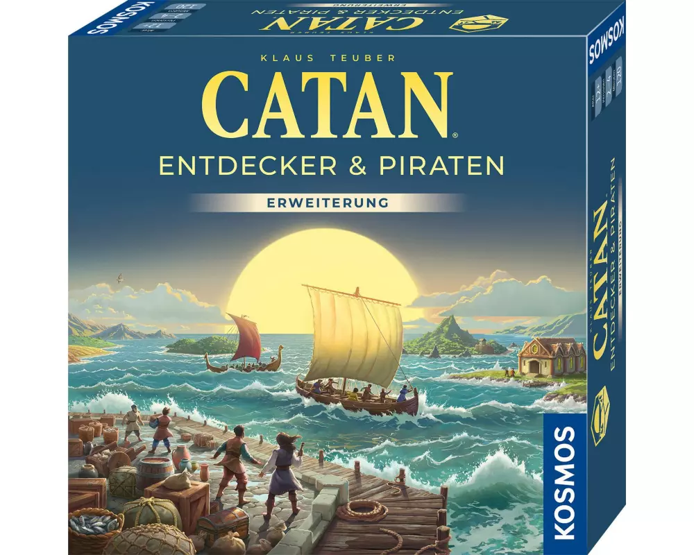 Kosmos Familienspiel CATAN Entdecker und Piraten