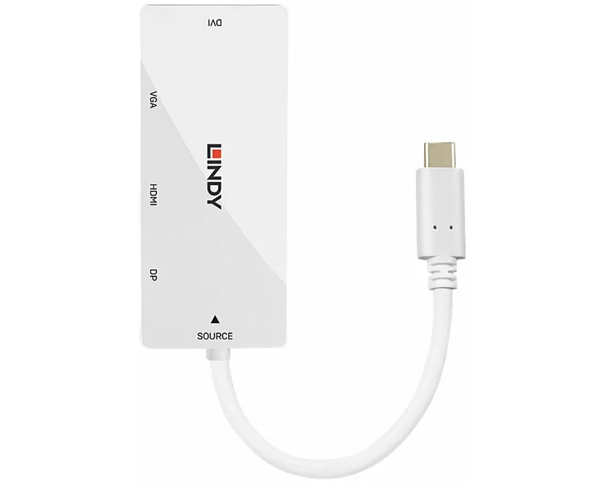 LINDY USB 3.1 Type C to Multi-AV Converter