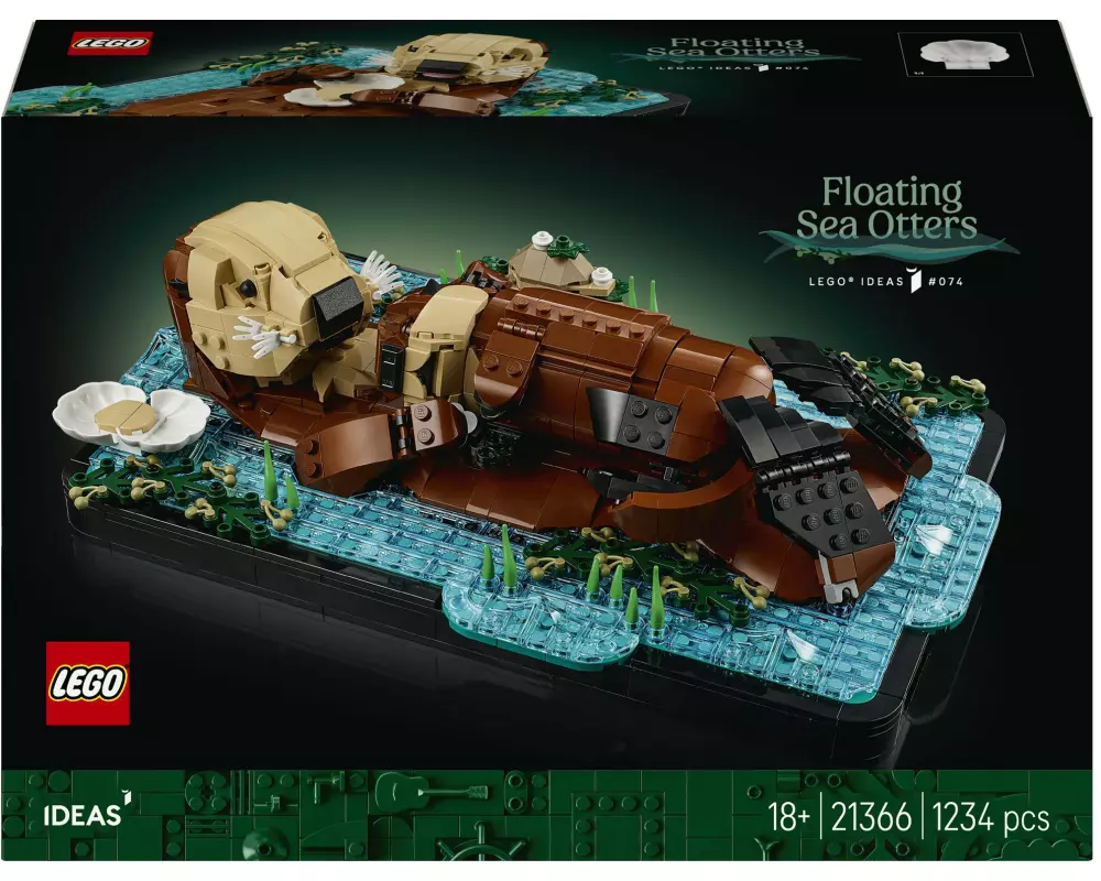 LEGO Ideas Schwimmende Otter 21366