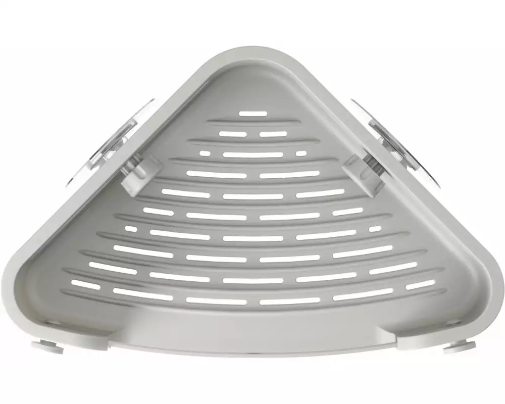 Umbra Bad-Utensilienhalter Flex Adhesive für Ecken Grau