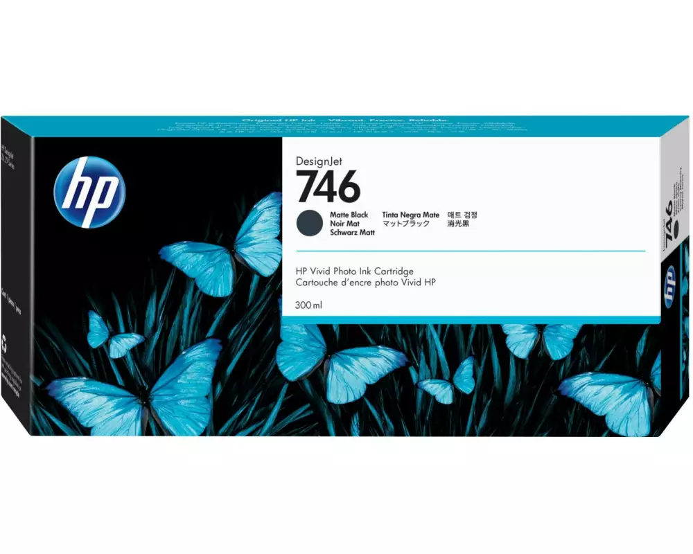 HP Tinte Nr. 746 (P2V83A) Matte Black