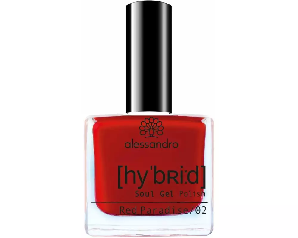 alessandro Hybrid Soul Gel Polish 112 Red Paradise
