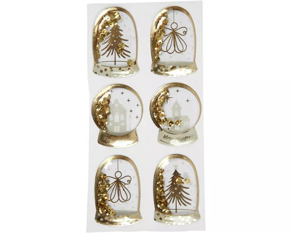 Creativ Company Weihnachtssticker Zum Schütteln