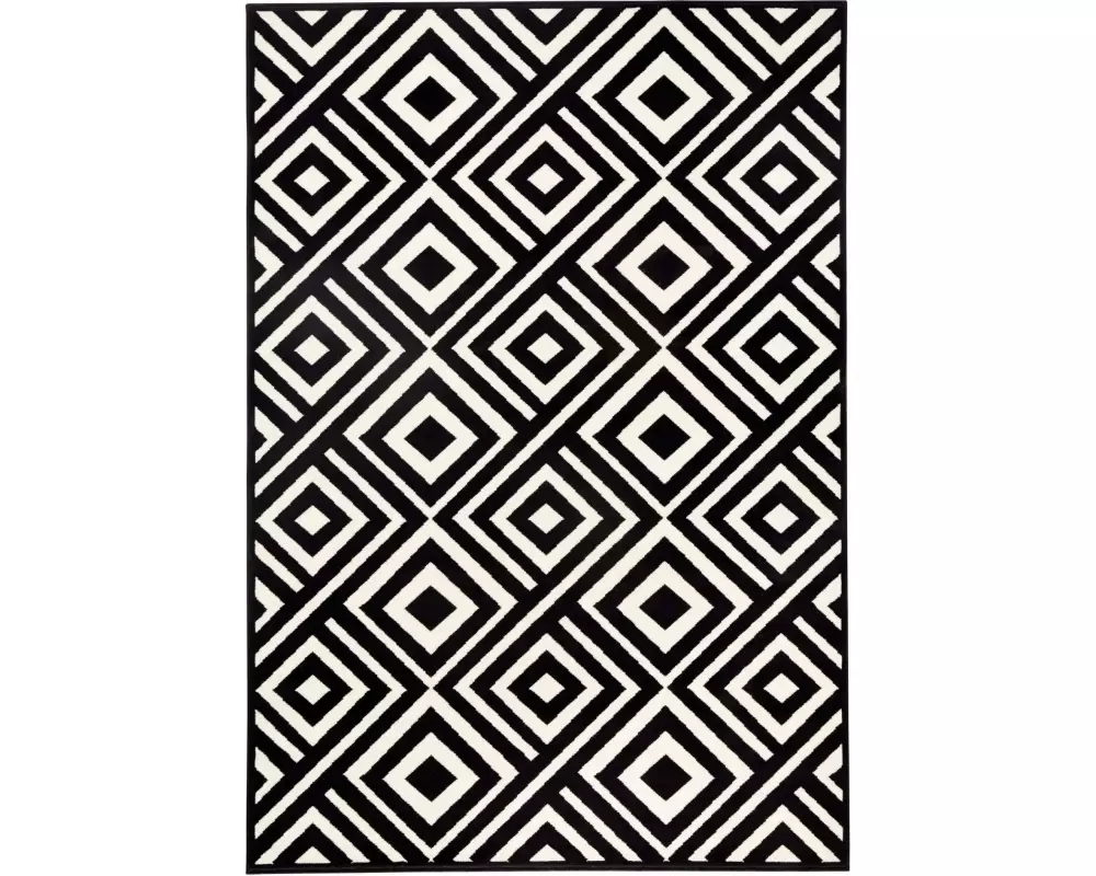 Hanse Home Teppich Art 160 cm x 230 cm, Crème/Schwarz