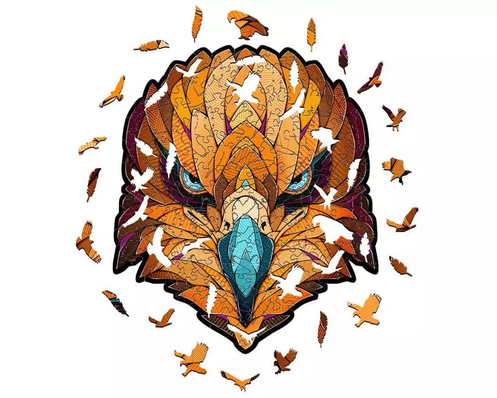 Eco Wood Art Holz-Puzzle Adler 210 Teile