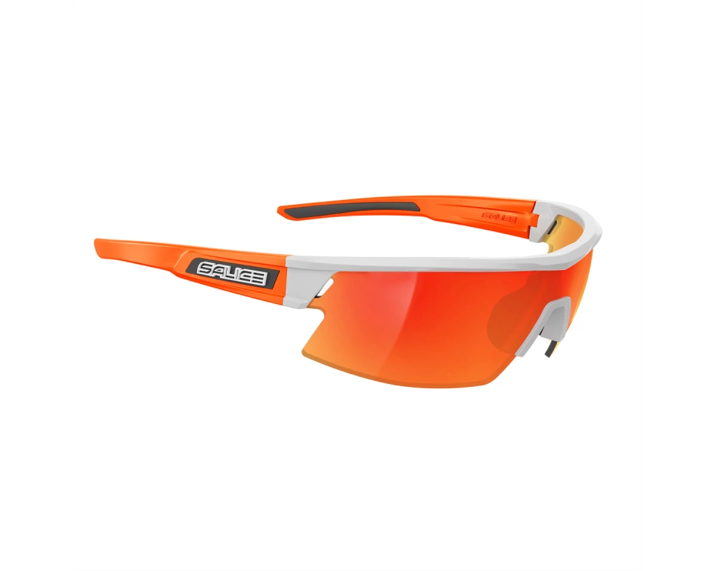 Salice Occhiali Sportbrille 025RW, White-Orange / RW Red