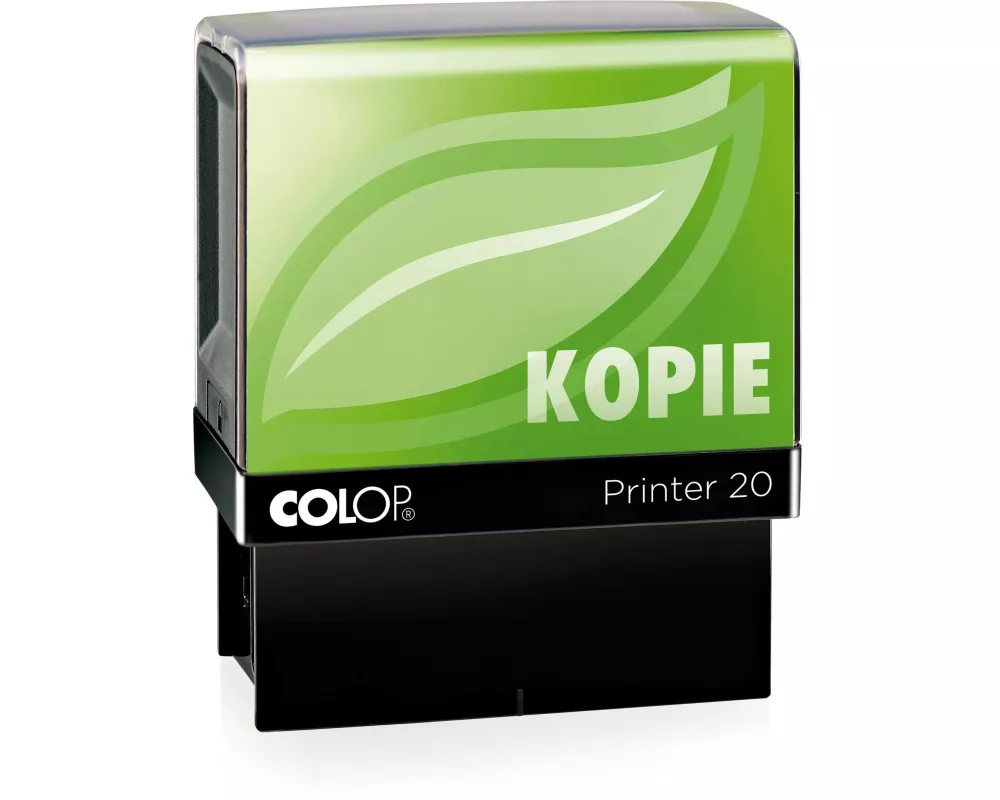 Colop Wort- und Datumsstempel Green Line «KOPIE», Blau