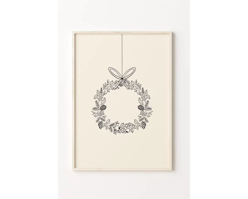 Wallxpert Nwyearmdl8 gerahmt 33 x 48 cm 3-teilig
