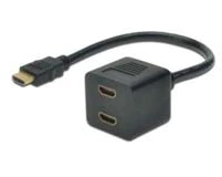 Digitus Classic 20 cm HDMI A/V Cable for TV, Monitor, PC, Notebook, Audio/Video Device