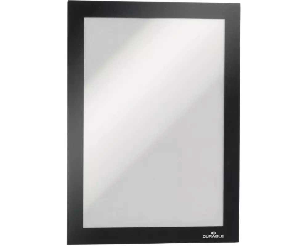 DURABLE Präsentationsrahmen Duraframe A5 2 Stück Schwarz