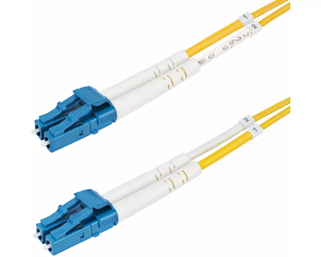 StarTech.com SMDOS2LCLC5M InfiniBand/Glasfaserkabel 5 m LC LC/UPC Gelb