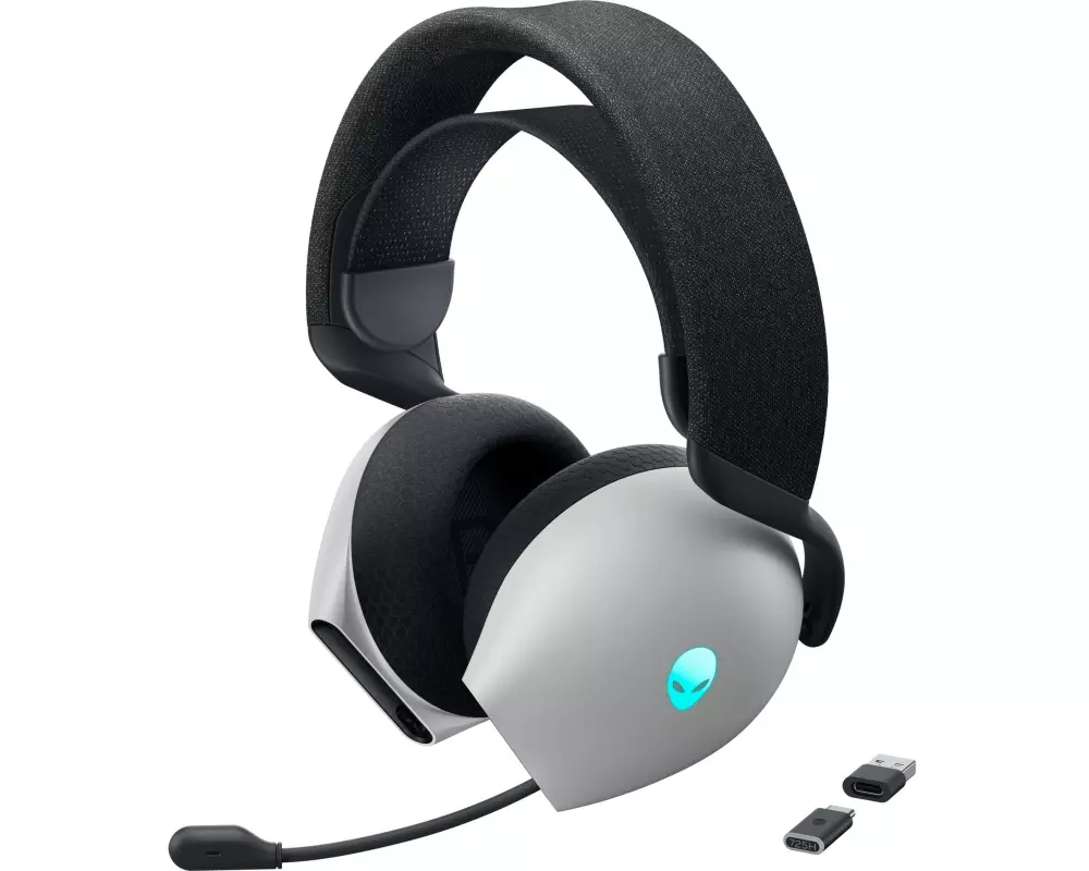Dell Headset AW725H Schwarz/Weiss