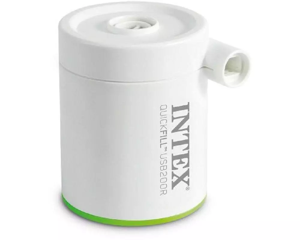 Intex Luftpumpe Quick-Fill Wiederaufladbar, USB 200