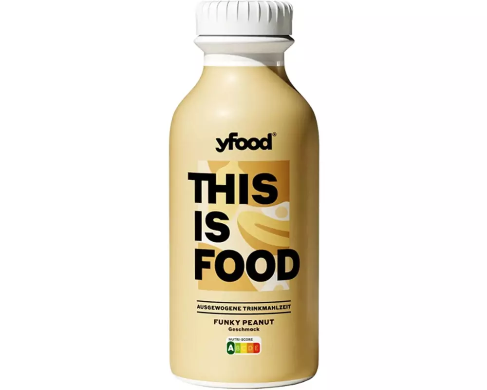 YFOOD Trinkmahlzeit Funky Peanut 500 ml