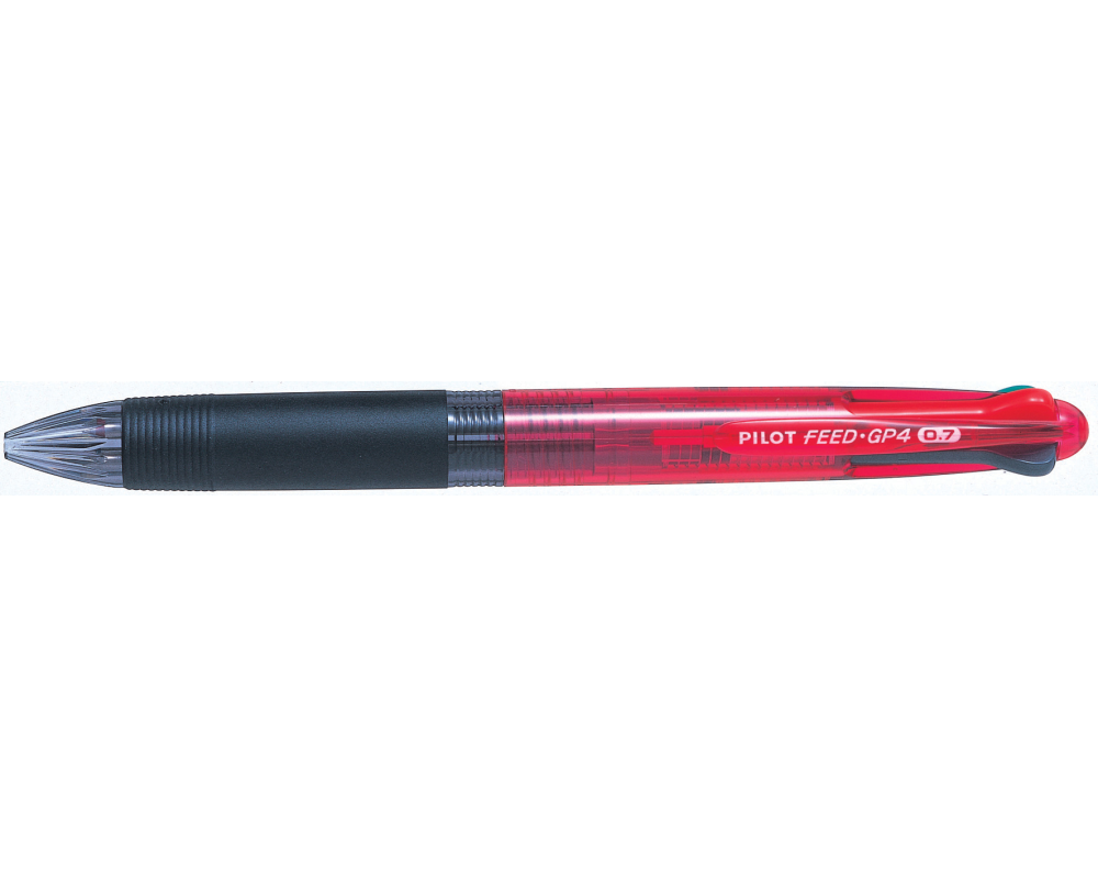 PILOT Kugelschreiber Feed GP4 0.7mm BPKG35RMR rot