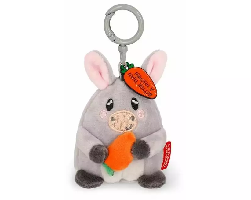 Legami Schlüsselanhänger Plüschtier Donkey