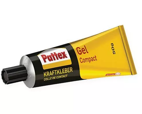 Pattex Kraftkleber Gel PT50N, 1 x 50 g, Transparent