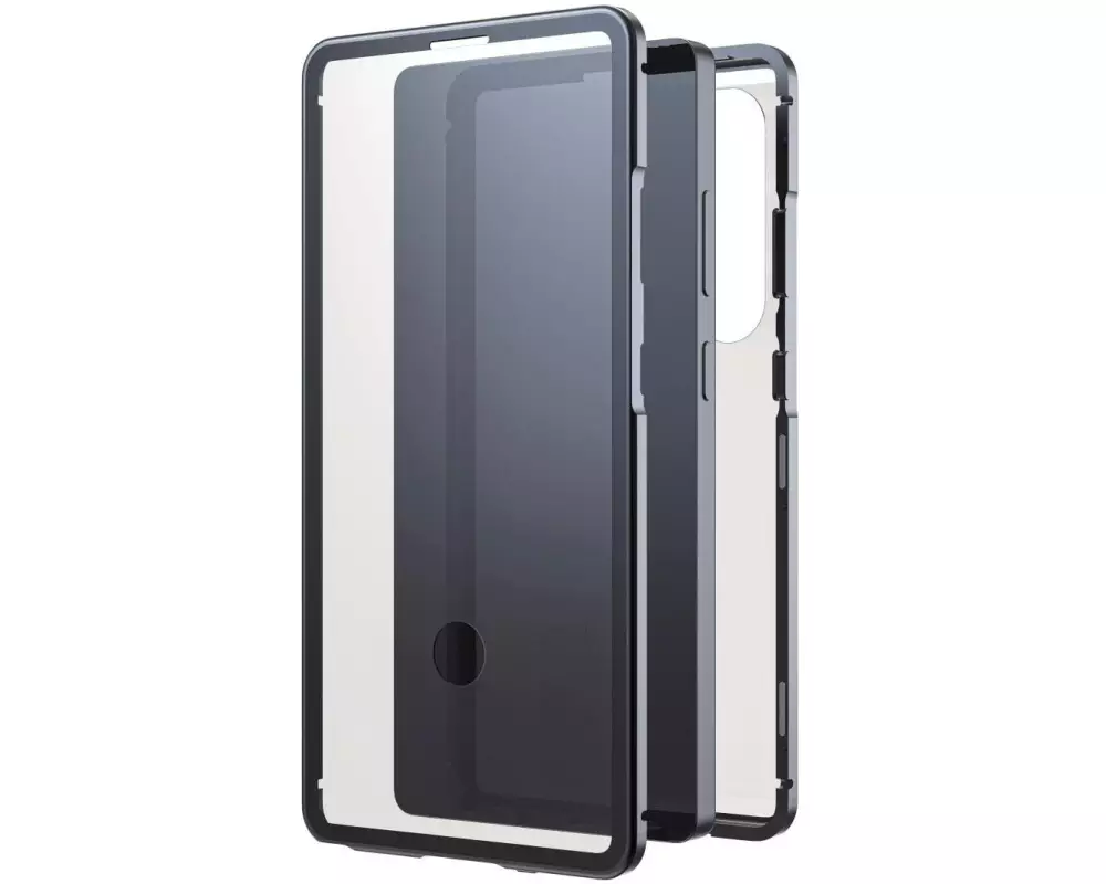 Black Rock Back Cover 360° Glass Samsung Galaxy S25 Ultra