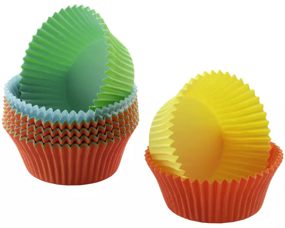 Kaiser Mini Muffinform, Papier, 150 Stück, Mehrfarbig