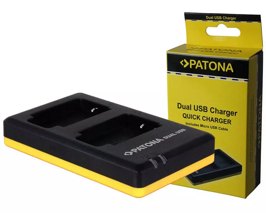 Patona Ladegerät Dual NP-FW50